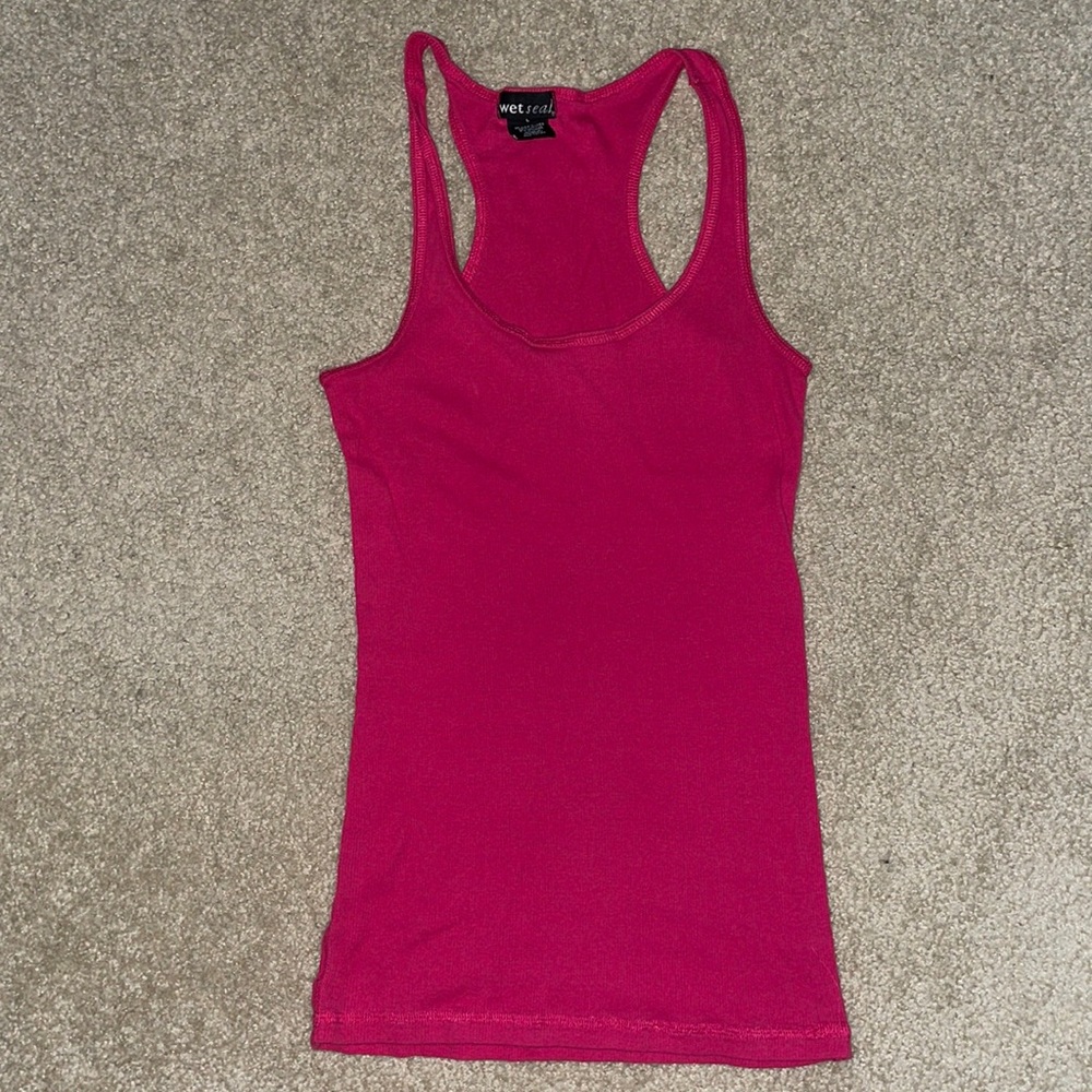 Wet Seal Women’s Racerback Tank Top, Size Large, Good Condition!